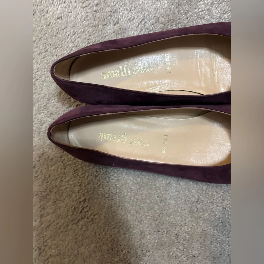 AMALFI SHOES WOMEN PURPLE SIZE 10.5 B - Picture 2 of 15